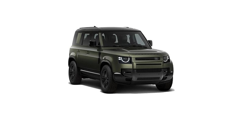 2025 New Land Rover Defender 110 Woolstone Green D350 Diesel Mild Hybrid X-Dynamic SE