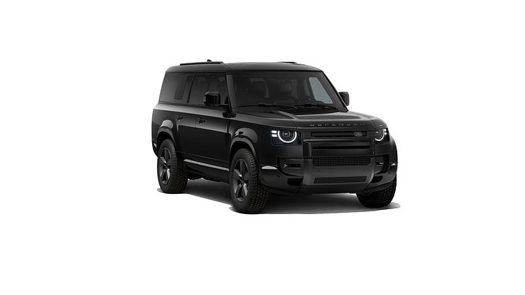 2025 New Land Rover Defender 130 Santorini Black D350 Diesel Mild Hybrid X-Dynamic HSE