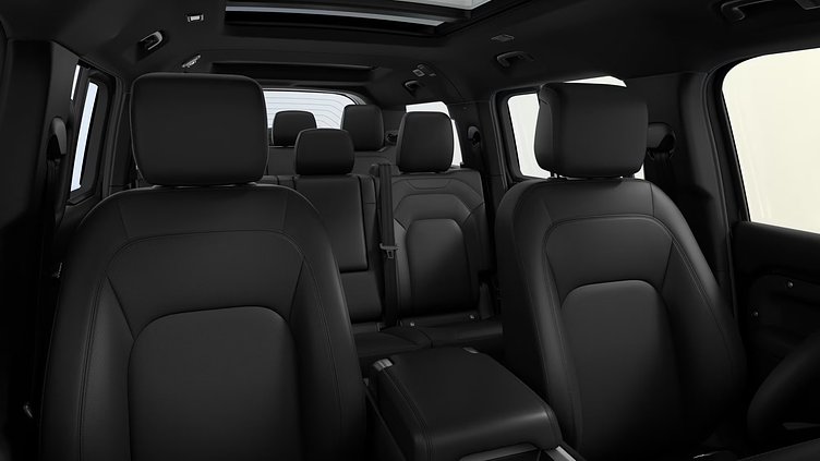 2025 New Land Rover Defender 130 Santorini Black D350 Diesel Mild Hybrid X-Dynamic HSE