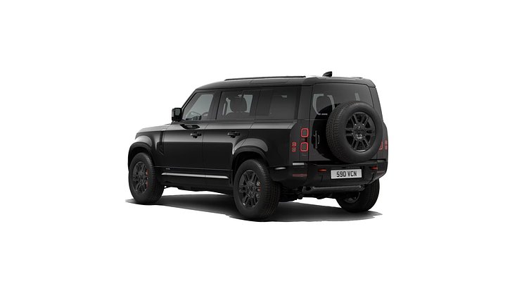 2025 New Land Rover Defender 110 Santorini Black P400 Petrol Mild Hybrid X
