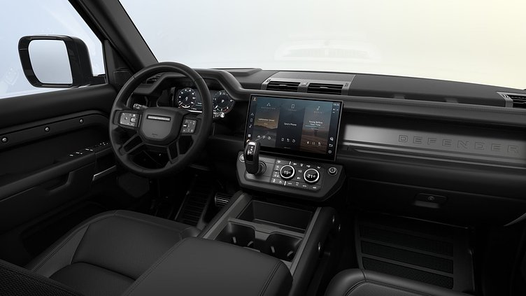 2025 新車 Land Rover Defender 110 サントリーニブラック D350 ディーゼルマイルドハイブリッド X
