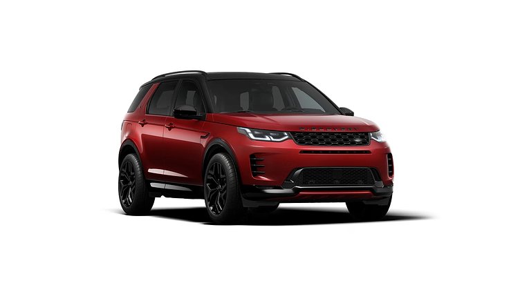 2025 新車 Land Rover Discovery Sport フィレンツェレッド D200マイルドハイブリッド（ディーゼル） 標準ホイール Landmark