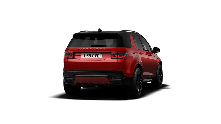 2025 新車 Land Rover Discovery Sport フィレンツェレッド D200マイルドハイブリッド（ディーゼル） 標準ホイール Landmark