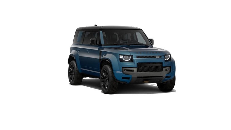 2025 Nuevo Land Rover Defender 110 Sargasso Blue P635 Gasolina V8 MHEV OCTA OCTA