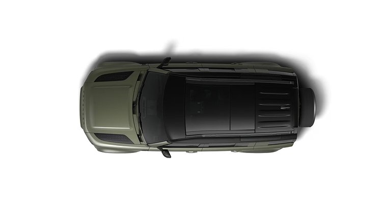 2025 新車 Land Rover Defender 110 ウールストーングリーン D350 ディーゼルマイルドハイブリッド X-Dynamic HSE