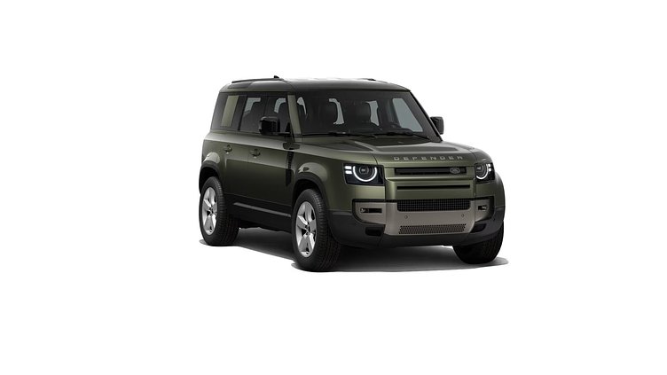 2025 Mới Land Rover Defender 110 Xanh lá Woolstone Green P400 S