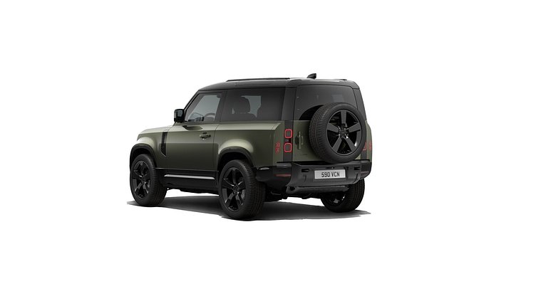 2025 Nuevo Land Rover Defender 90 Woolstone Green P400 Gasolina MHEV X-Dynamic SE