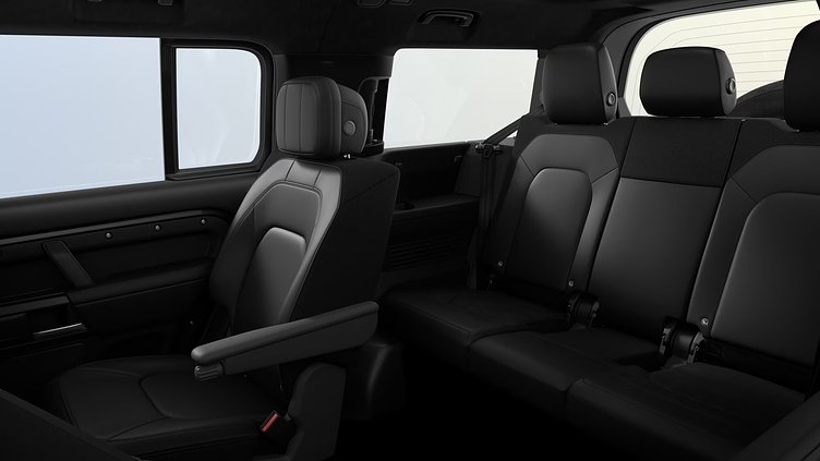 2025 新車 Land Rover Defender 130 サントリーニブラック D350 ディーゼルマイルドハイブリッド X