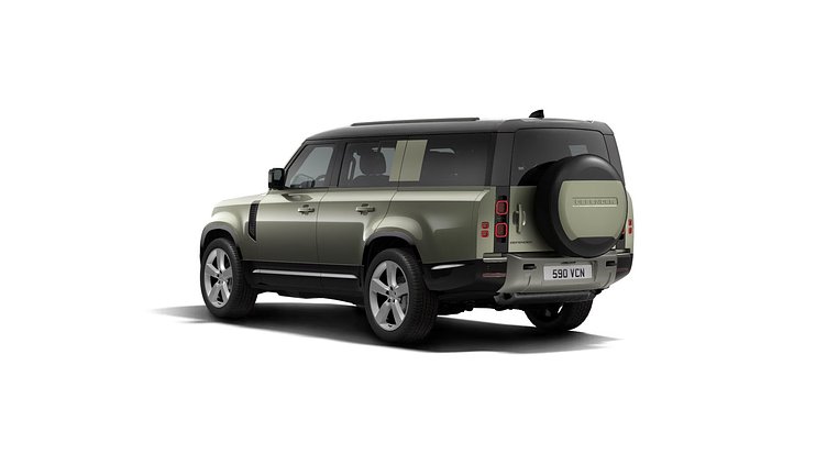 2025 Mới Land Rover Defender 130 Xanh dương Tasman P400 Xăng Hybrid điện nhẹ (MHEV) X-Dynamic SE