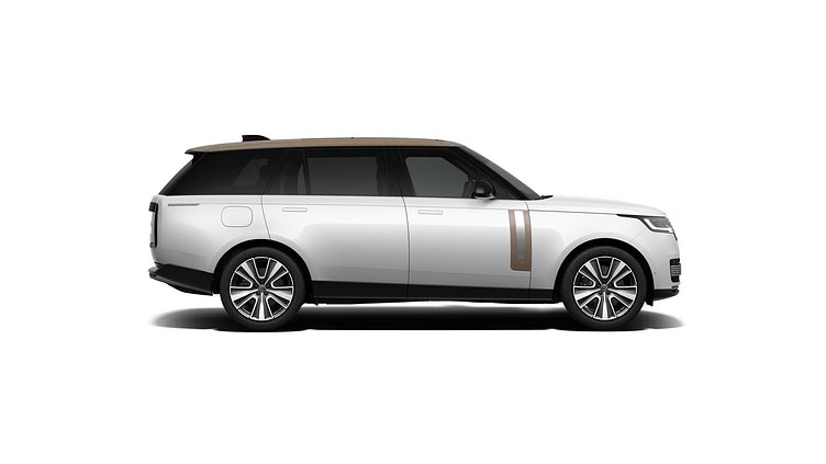 2025 Mới Land Rover Range Rover Trắng Ostuni Pearl P460e Xăng hybrid cắm sạc (PHEV) SV LWB