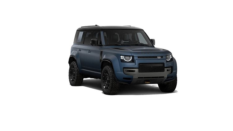 2025 New Land Rover Defender 110 Sargasso Blue P635 Petrol V8 Mild Hybrid OCTA OCTA