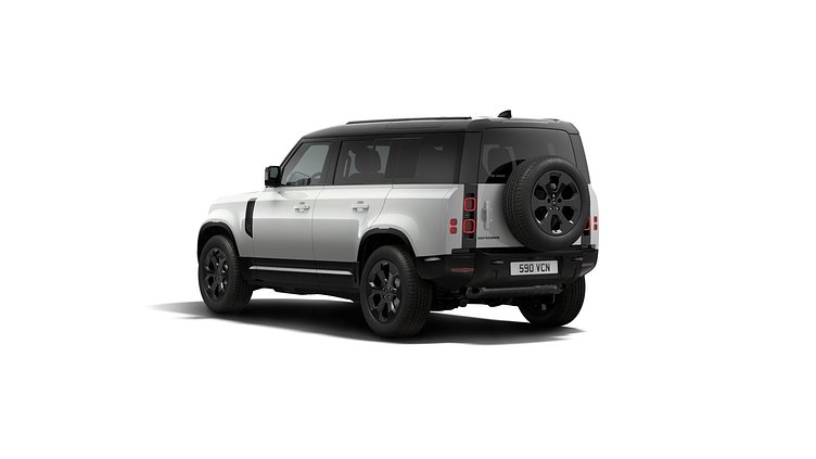 2024 Ny Land Rover Defender 110 Fuji White Bensin Laddhybrid X-Dynamic SE