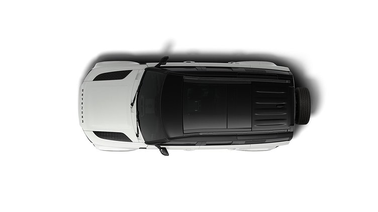 2024 Ny Land Rover Defender 110 Fuji White Bensin Laddhybrid X-Dynamic SE