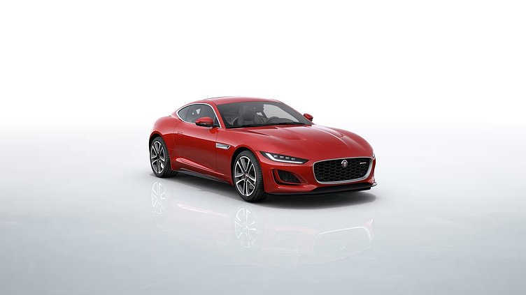 2022 New Jaguar F-Type Caldera Red P300 RWD AUTOMATIC COUPÉ R-DYNAMIC