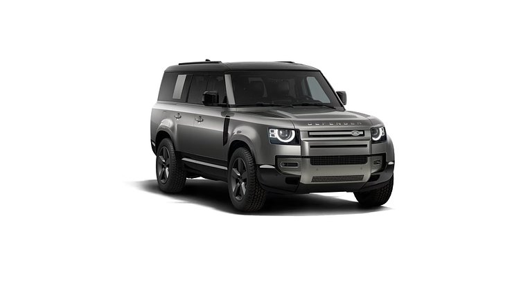 2024 New Land Rover Defender 130 Silicon Silver P400 Petrol Mild Hybrid X-Dynamic HSE
