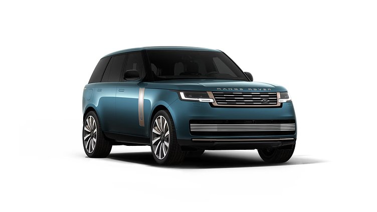 2025 New Land Rover Range Rover Petrolix Blue - Gloss finish P615 Petrol Mild Hybrid Standard Wheelbase SV