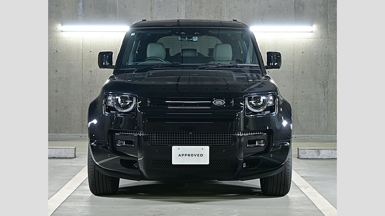 2024 認定中古車 Land Rover Defender 90 サントリーニブラック D350 ディーゼルマイルドハイブリッド X-Dynamic HSE