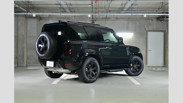 2024 認定中古車 Land Rover Defender 90 サントリーニブラック D350 ディーゼルマイルドハイブリッド X-Dynamic HSE