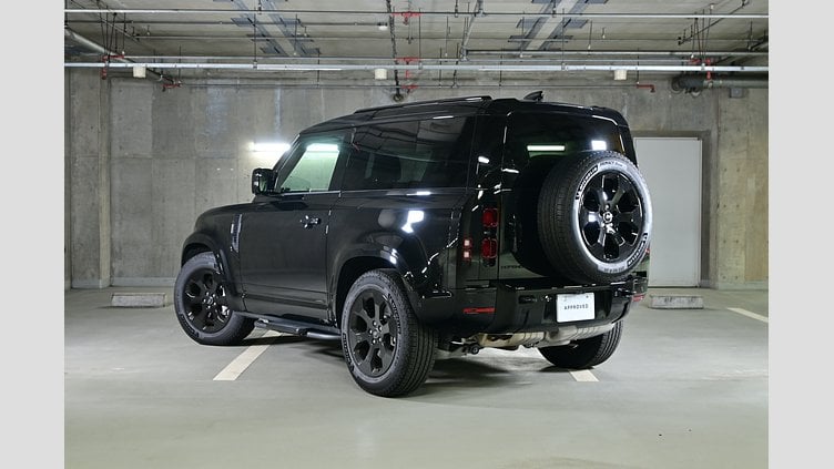2024 認定中古車 Land Rover Defender 90 サントリーニブラック D350 ディーゼルマイルドハイブリッド X-Dynamic HSE
