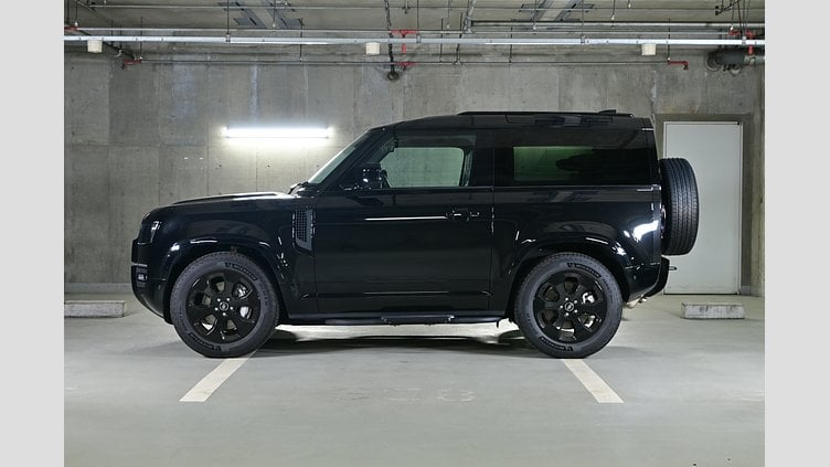 2024 認定中古車 Land Rover Defender 90 サントリーニブラック D350 ディーゼルマイルドハイブリッド X-Dynamic HSE