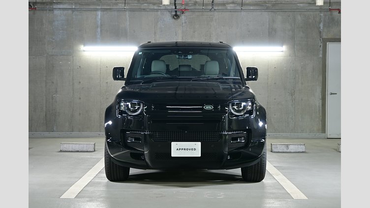 2024 認定中古車 Land Rover Defender 90 サントリーニブラック D350 ディーゼルマイルドハイブリッド X-Dynamic HSE