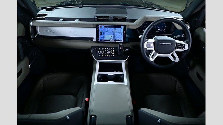 2024 認定中古車 Land Rover Defender 90 サントリーニブラック D350 ディーゼルマイルドハイブリッド X-Dynamic HSE