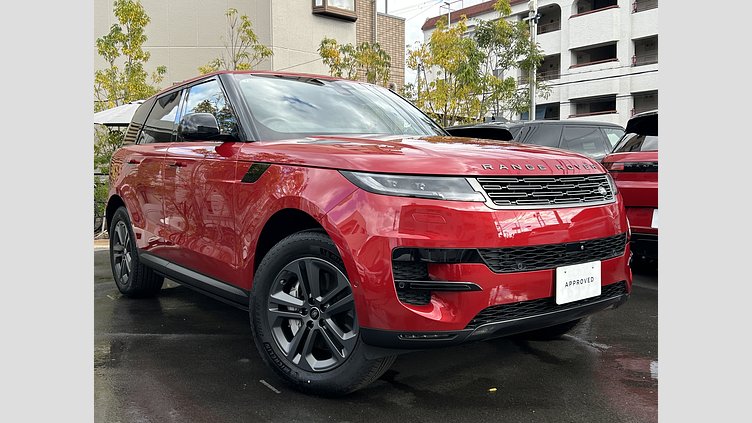 2024 認定中古車 Land Rover Range Rover Sport フィレンツェレッド D300マイルドハイブリッド スタンダードホイールベース S