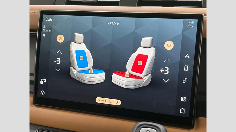 2023 認定中古車 Land Rover Defender 110 サントリーニブラック D300 AWD（AT） X-DYNAMIC HSE