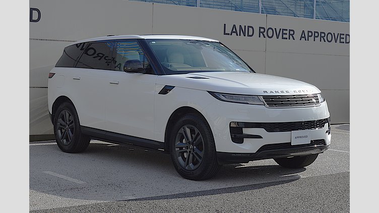 2023 認定中古車 Land Rover Range Rover Sport フジホワイト 3.0リッター6気筒300PSターボチャージドディーゼルMHEV（オートマチック） S