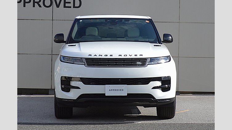 2023 認定中古車 Land Rover Range Rover Sport フジホワイト 3.0リッター6気筒300PSターボチャージドディーゼルMHEV（オートマチック） S
