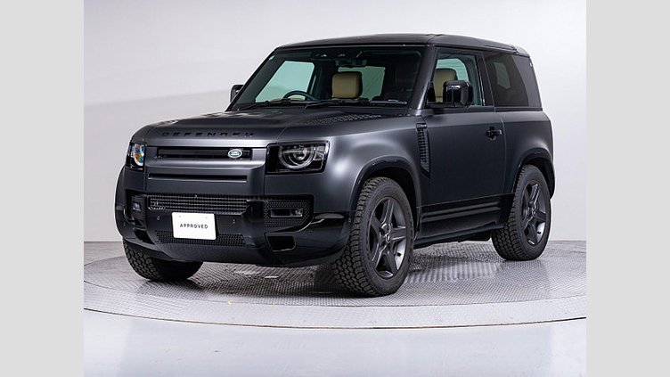 2024 認定中古車 Land Rover Defender 90 サントリーニブラック D350 ディーゼルマイルドハイブリッド X-Dynamic HSE