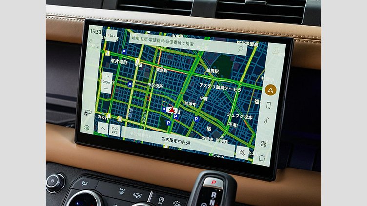 2024 認定中古車 Land Rover Defender 90 サントリーニブラック D350 ディーゼルマイルドハイブリッド X-Dynamic HSE