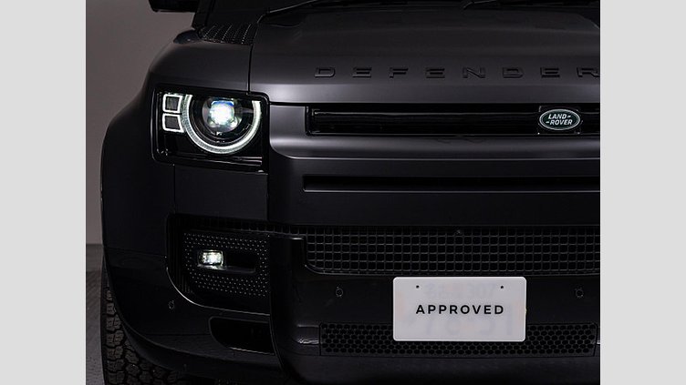 2024 認定中古車 Land Rover Defender 90 サントリーニブラック D350 ディーゼルマイルドハイブリッド X-Dynamic HSE
