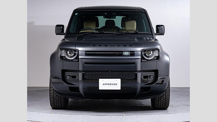 2024 認定中古車 Land Rover Defender 90 サントリーニブラック D350 ディーゼルマイルドハイブリッド X-Dynamic HSE