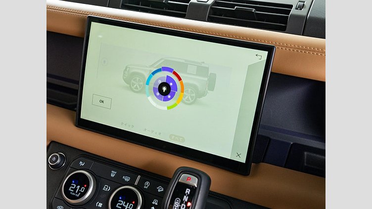 2024 認定中古車 Land Rover Defender 90 サントリーニブラック D350 ディーゼルマイルドハイブリッド X-Dynamic HSE