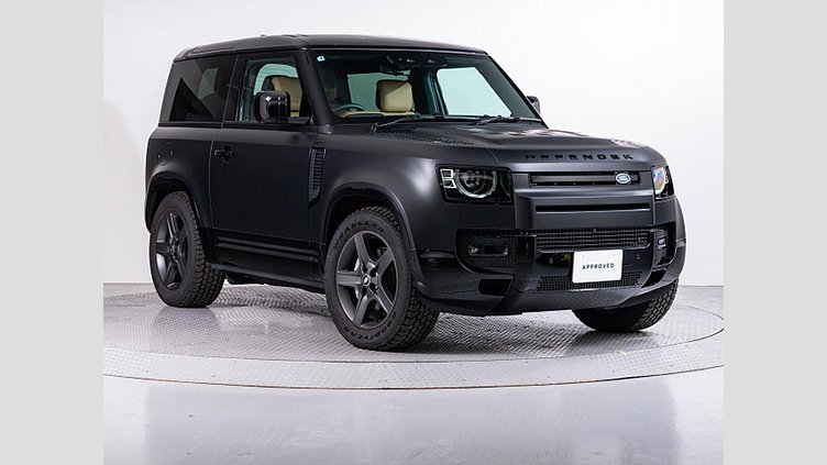 2024 認定中古車 Land Rover Defender 90 サントリーニブラック D350 ディーゼルマイルドハイブリッド X-Dynamic HSE