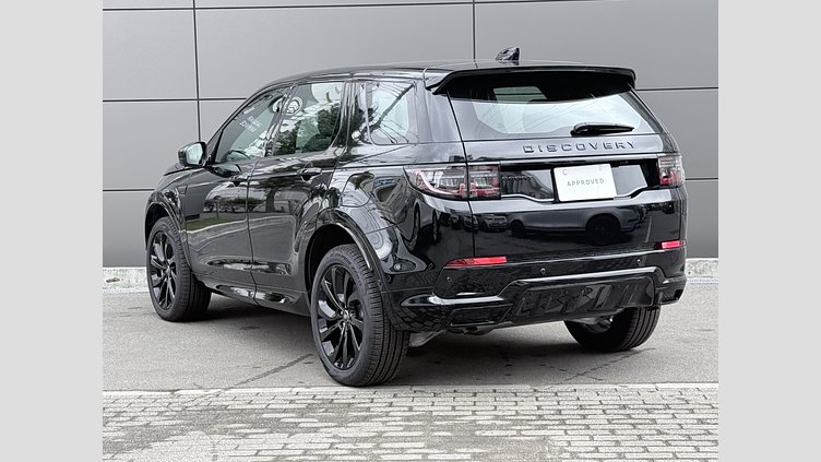 2024 認定中古車 Land Rover Discovery Sport サントリーニブラック プラグインハイブリッド（ガソリン） 標準ホイール Dynamic HSE