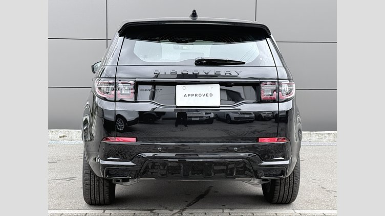2024 認定中古車 Land Rover Discovery Sport サントリーニブラック プラグインハイブリッド（ガソリン） 標準ホイール Dynamic HSE