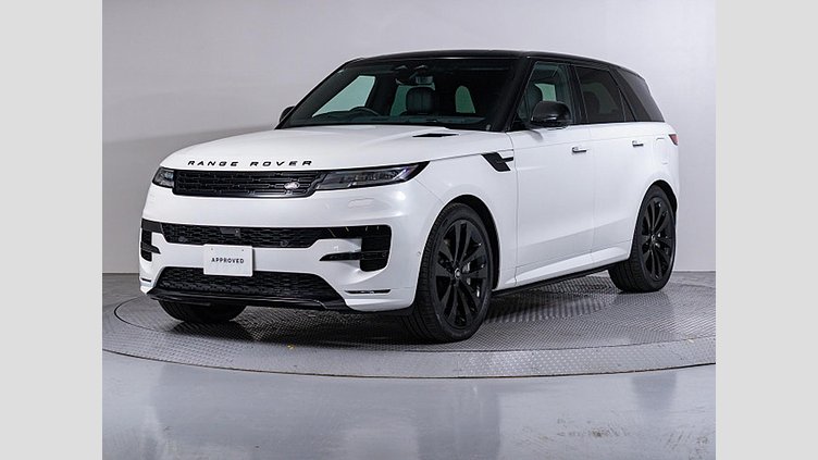 2024 認定中古車 Land Rover Range Rover Sport オストゥーニパールホワイト P550eプラグインハイブリッド（ガソリン） スタンダードホイールベース Dynamic SE