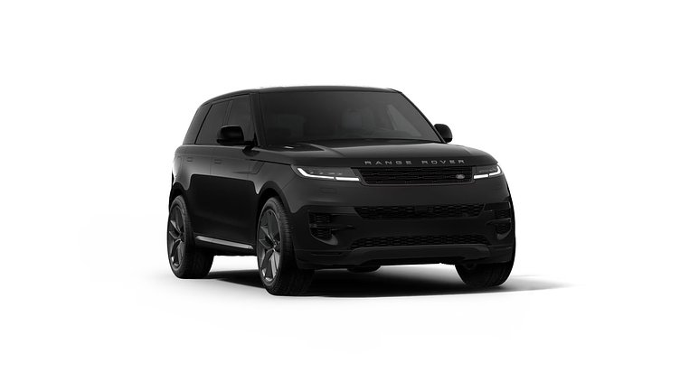 2025 Ny Land Rover Range Rover Sport Santorini Black P460e Bensin Plug-in Hybrid Kort hjulbas (SWB) SE