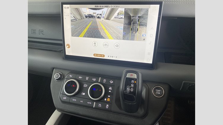 2024 認定中古車 Land Rover Defender 90 フジホワイト D350 ディーゼルマイルドハイブリッド X-Dynamic HSE