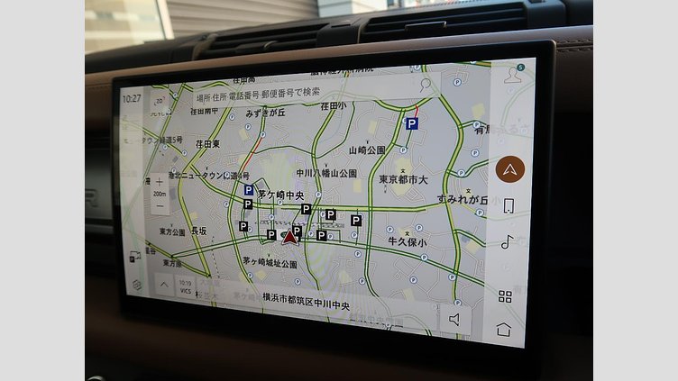 2024 認定中古車 Land Rover Defender 110 サントリーニブラック P525 ガソリン V8