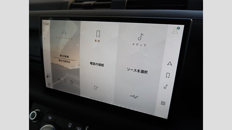 2024 認定中古車 Land Rover Defender 90 サントリーニブラック D350 ディーゼルマイルドハイブリッド X-Dynamic HSE