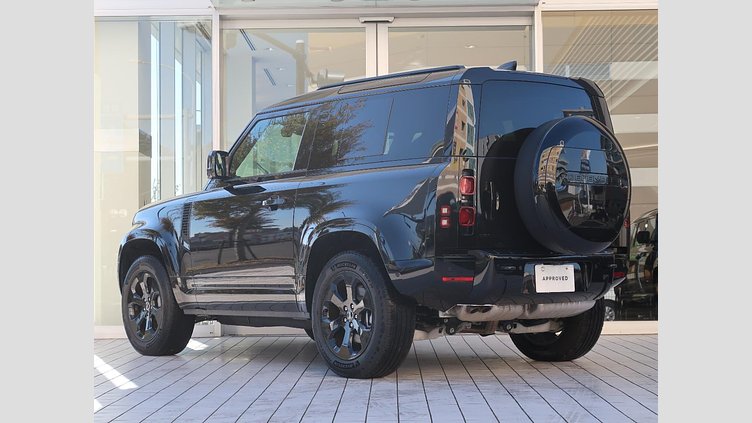 2024 認定中古車 Land Rover Defender 90 サントリーニブラック D350 ディーゼルマイルドハイブリッド X-Dynamic HSE
