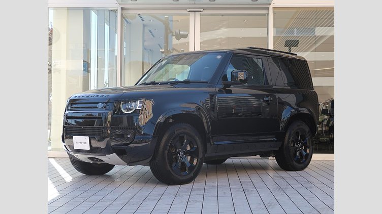 2024 認定中古車 Land Rover Defender 90 サントリーニブラック D350 ディーゼルマイルドハイブリッド X-Dynamic HSE