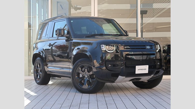 2024 認定中古車 Land Rover Defender 90 サントリーニブラック D350 ディーゼルマイルドハイブリッド X-Dynamic HSE