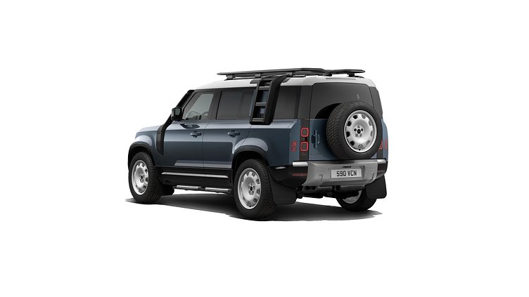 2026 New Land Rover Defender 110 Tasman Blue D350 Diesel Mild Hybrid X-Dynamic SE
