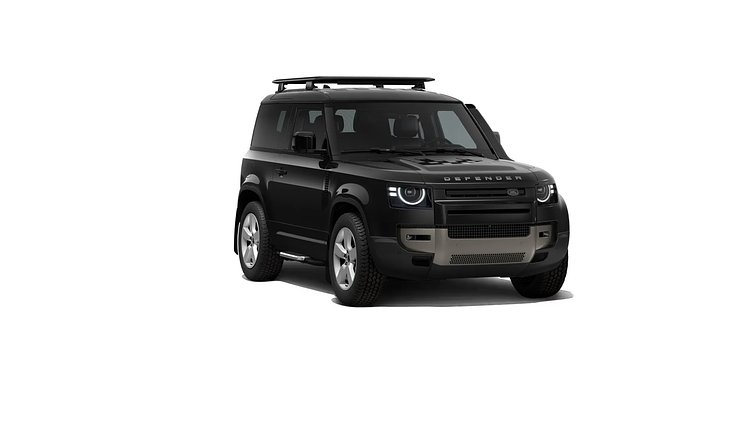 2026 New Land Rover Defender 90 Santorini Black P400 Petrol Mild Hybrid S