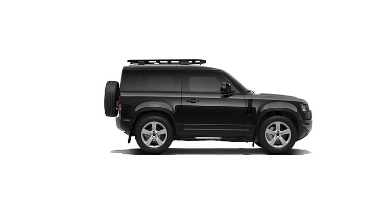 2026 New Land Rover Defender 90 Santorini Black P400 Petrol Mild Hybrid S