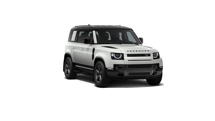 2026 New Land Rover Defender 110 Fuji White Petrol Plug-in Electric Hybrid X-Dynamic SE